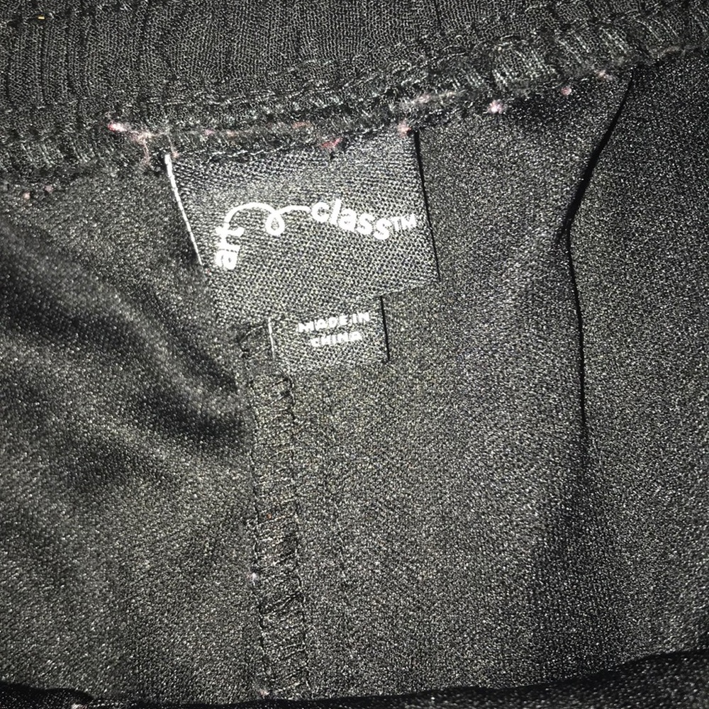 Black Fringe/lace Shorts - Picture 4 of 6